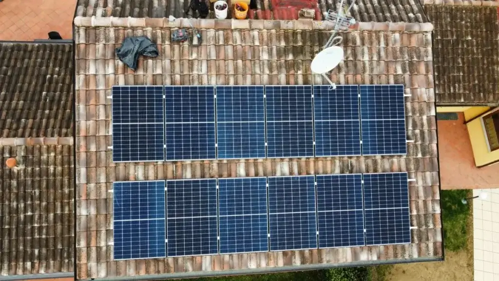 Impianto fotovoltaico da 5 kWp ad Arezzo