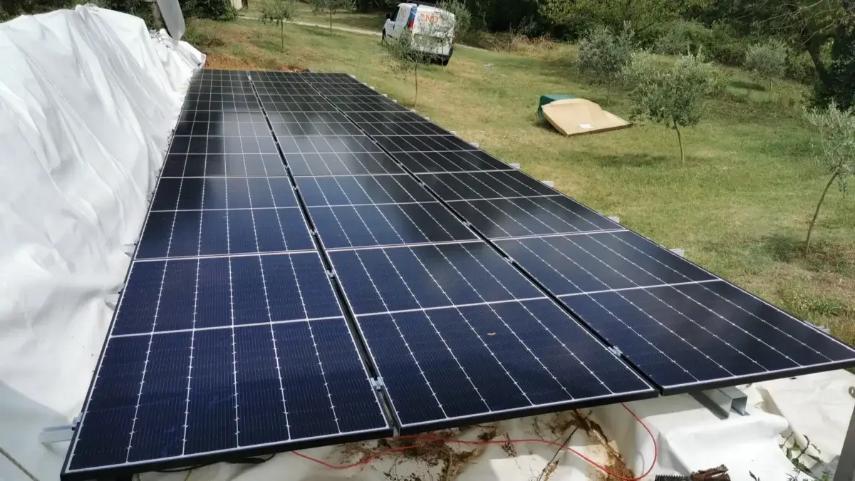 Impianto fotovoltaico a Poppi in Casentino